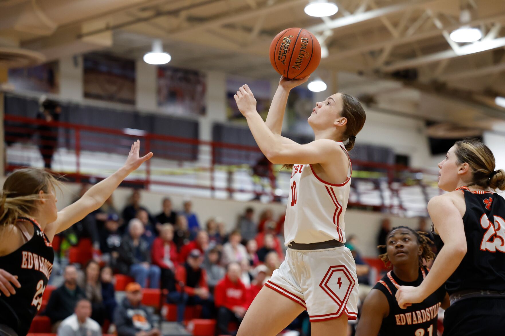 Visitation Christmas Tournament, first round: Edwardsville v. Cor Jesu